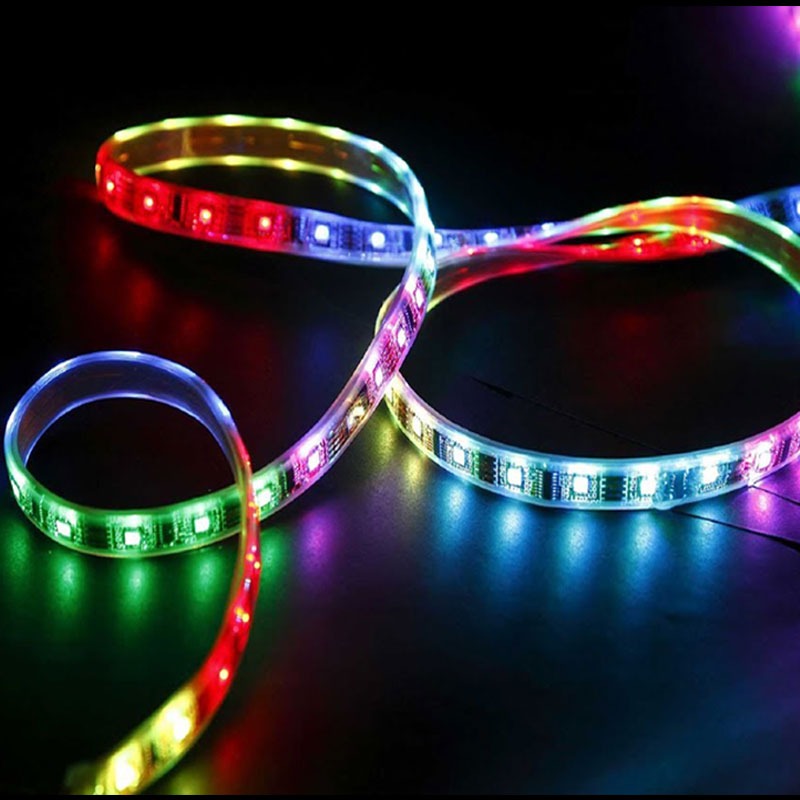 5 Meter - RGB - Slimme ledstrip + ontvanger 5 Meter - RGB - Slimme ledstrip + ontvanger